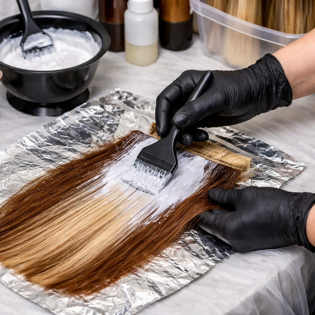 Как покрасить волосы для наращивания: подробный гайд без ошибок